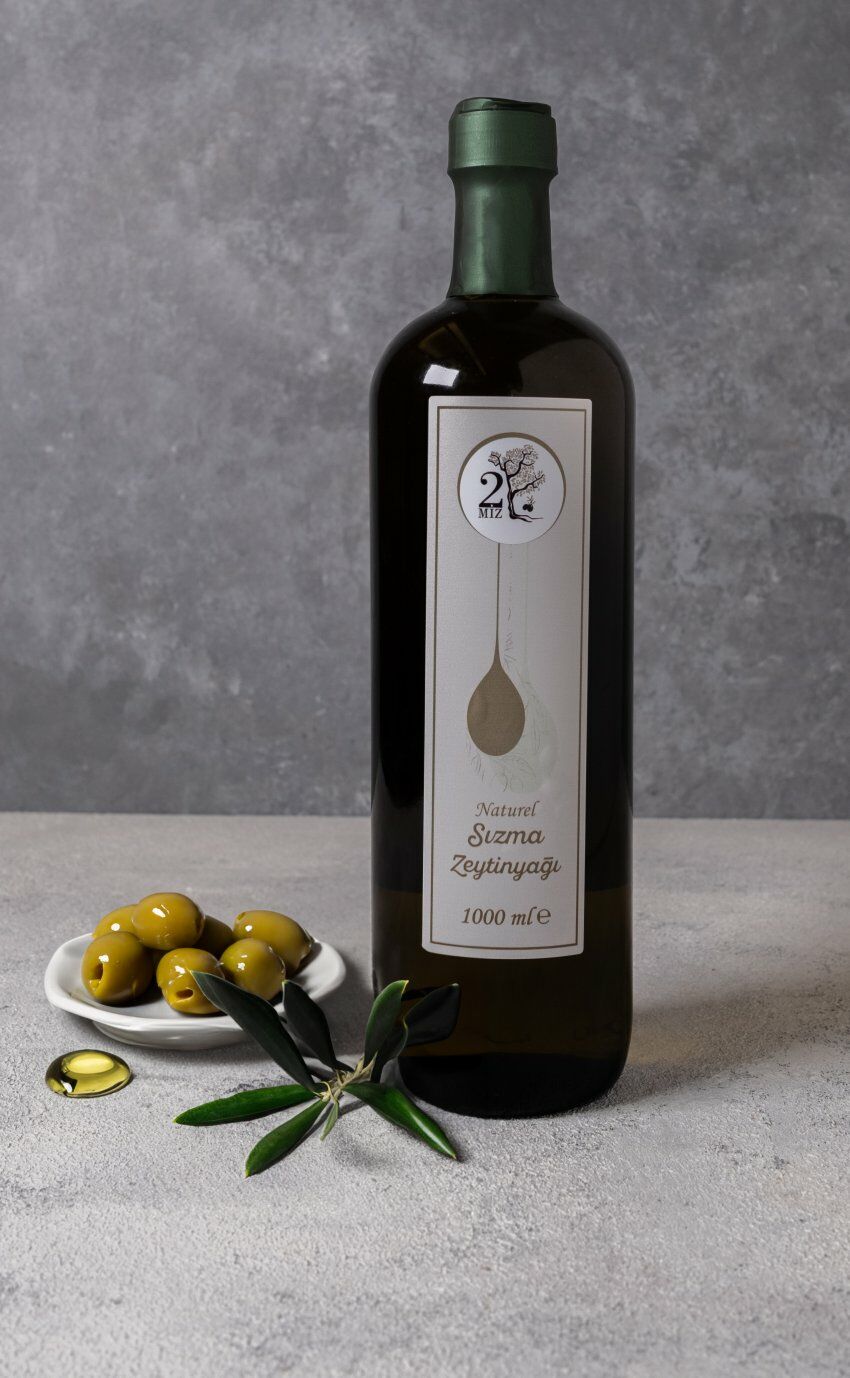 Naturel Sızma Soğuk Sıkım Zeytinyağı - 1000 ml