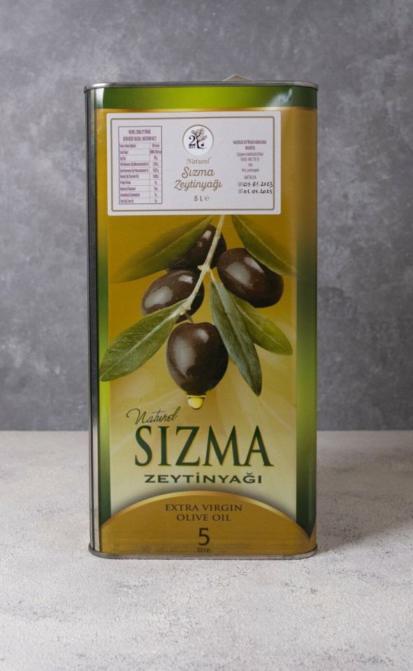 Soğuk Sıkım Sızma Zeytinyağı - 5000 ml